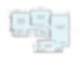 Rohan Adira Thane Project 2BHK Plan
